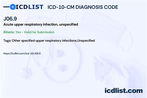 icd-10 code for runny nose unspecified|Coding Common Respiratory Problems in ICD